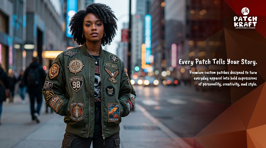 Premium custom patches and personalized apparel for brands and teams